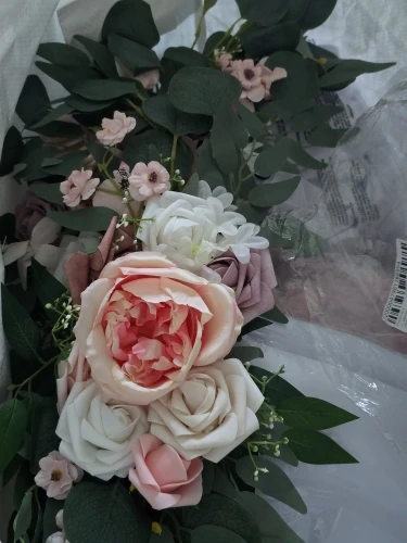 2pcs Wedding Decoration Flowers, Artificial Rose Wreaths,Suitable for Outdoor Decoration,Home Decoration,Wedding Arch Decoration photo review