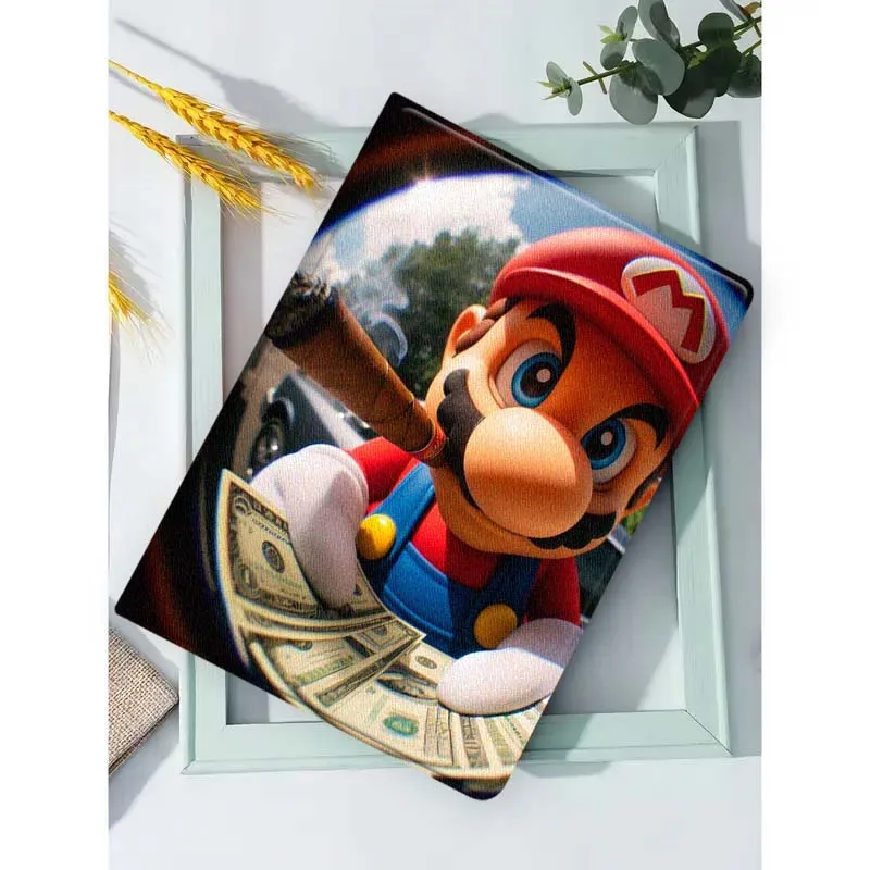 Whimsical Cartoon M-Marios Art Tablet Case