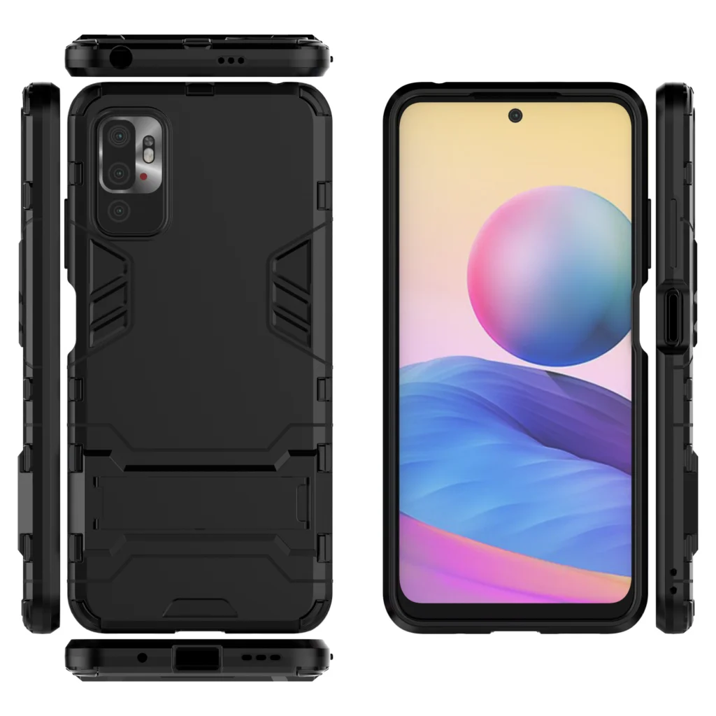 Custodia Per Telefono Armor Per Xiaomi K20 9T 7A F2 Pro K30 8T 10 9S F2 8A Cc9E A3 Note 8 Hard Pc Tpu Stand Cover Posteriore Antiurto Funda