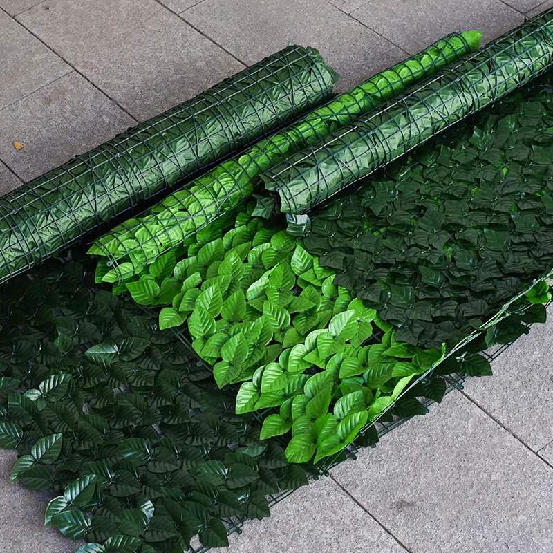

Artificial Leaf Privacy Fence Roll Wall Landscaping Fence Privacy Fence Screen Outdoor Garden Backyard Balcony Fence Privacy