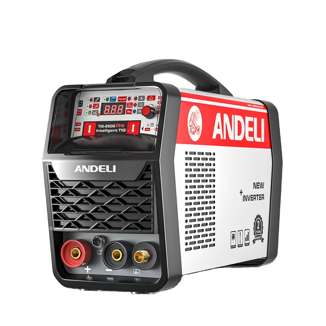 

ANDELI 110/220V Free shipping USA Cold Welding Machine HOT/Cold/MMA/CLEAN/TIG Pulse 5 in 1 IGBT Inverter Multi-function TIG