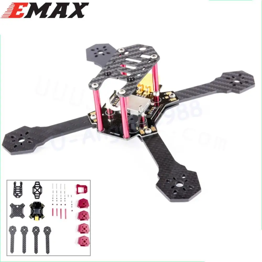 

1 set Emax Nighthawk X5 200mm High Speed Carbon Fiber Frame Kit 5mm Arm With PDB Wholesale Dropship