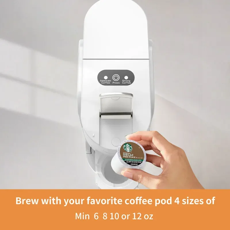 Portable Fully Automatic Coffee Machine 110V-240V Capsule Coffee Machine Capsule/Powder Dual-Use Restaurant Hotel Espresso 6