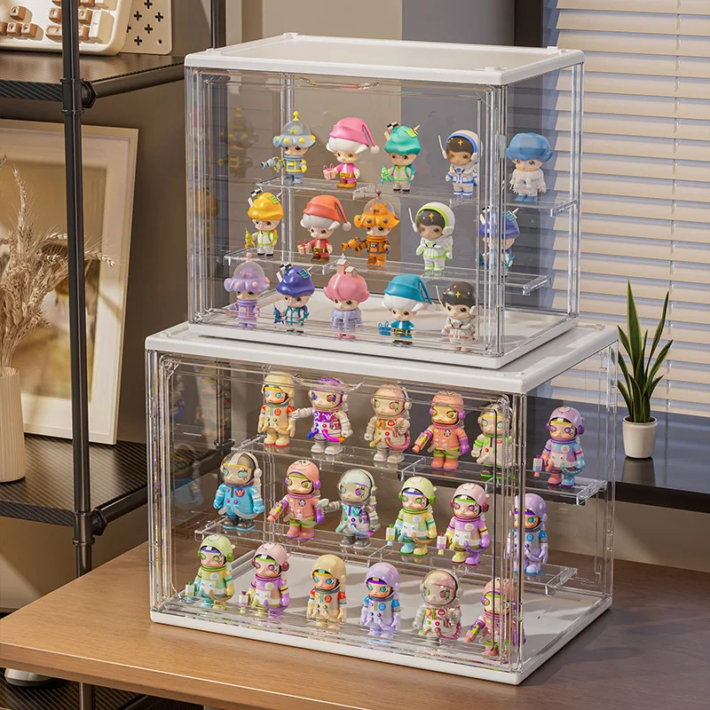 1PC Blind Box Display Box Transparent Acrylic Box Blind Box Storage Display Stand Handmade Display Cabinet Acrylic Display Box