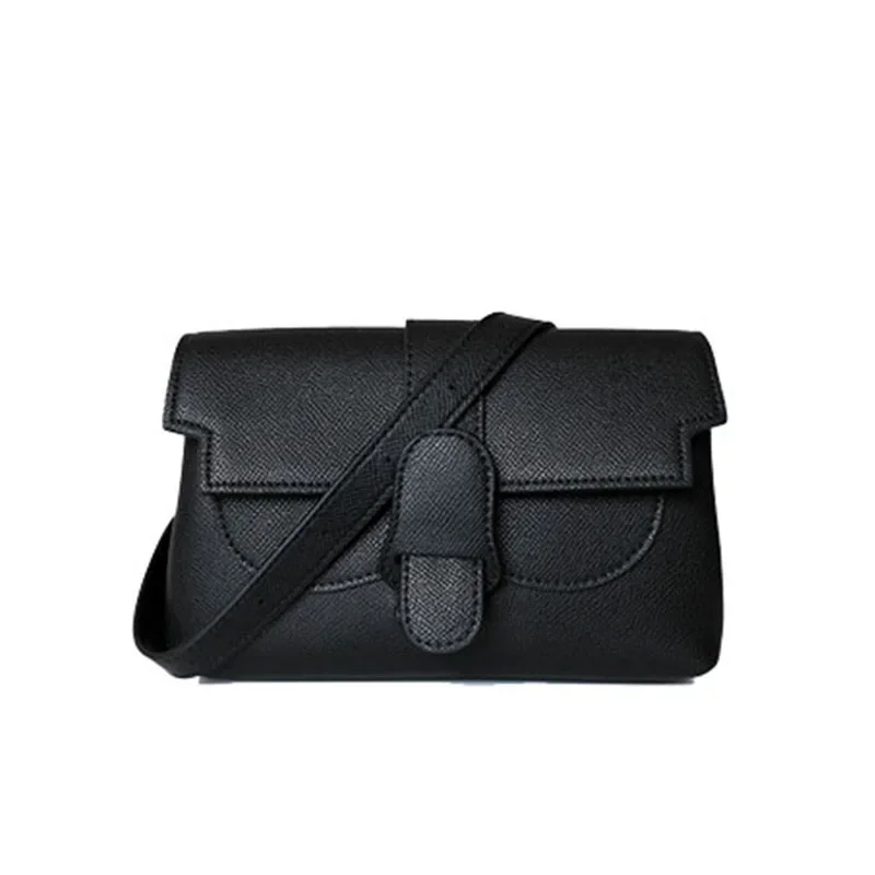 

Новый дизайн, женская новая трендовая нагрудная сумка-мессенджер, маленькая поясная сумка из натуральной кожи в стиле ретро