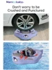 Mambobaby Baby Pool Float Blackproof Pool Mat For Infant Non-Inflatable Natation Buoy With Parasol Beach Toys For 3-24 Months 6