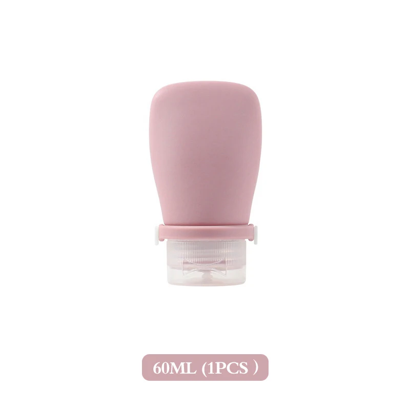 Leak-Proof Silicone Travel Bottles - Refillable Squeezable Containers for Toiletries and Liquids