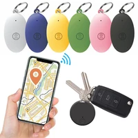 Mini GPS Tracker Bluetooth 5.0 Tracker Anti-Lost Device Rugby Shape Pet Kid Bag Wallet Tracking Smart Finder Locator IOS Android 1
