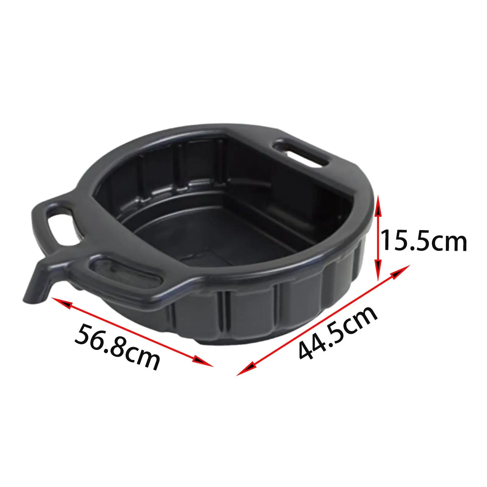 Oil Drain Pan Spare Part Car Oil Change Pan for Garage Bike Motorcycles