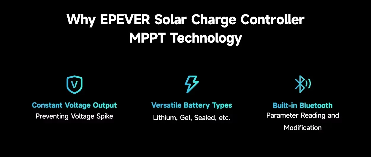 EPEVER 30A 40A MPPT Solar Charge Controller XTRA4210N G3 XTRA3215N G3 12/24VDC I