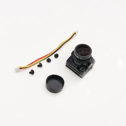 Enhanced Mini FPV Camera with 2.1mm Lens & OSD (Black mo OSD)