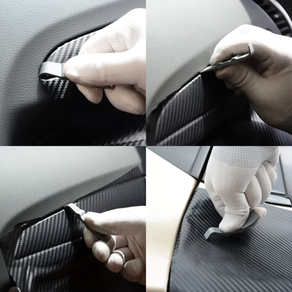 Professional Car Wrap Tool Kit - Vinyl Application Set with Squeegee, Spatula & Cutter for Window Tint & Vehicle Wrapping 3
