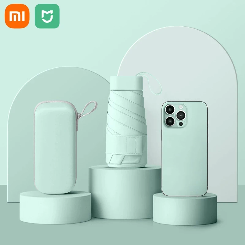 Xiaomi Mijia Ultraviolet Umbrella 6 Ribs 90cm Small Mini Umbrella