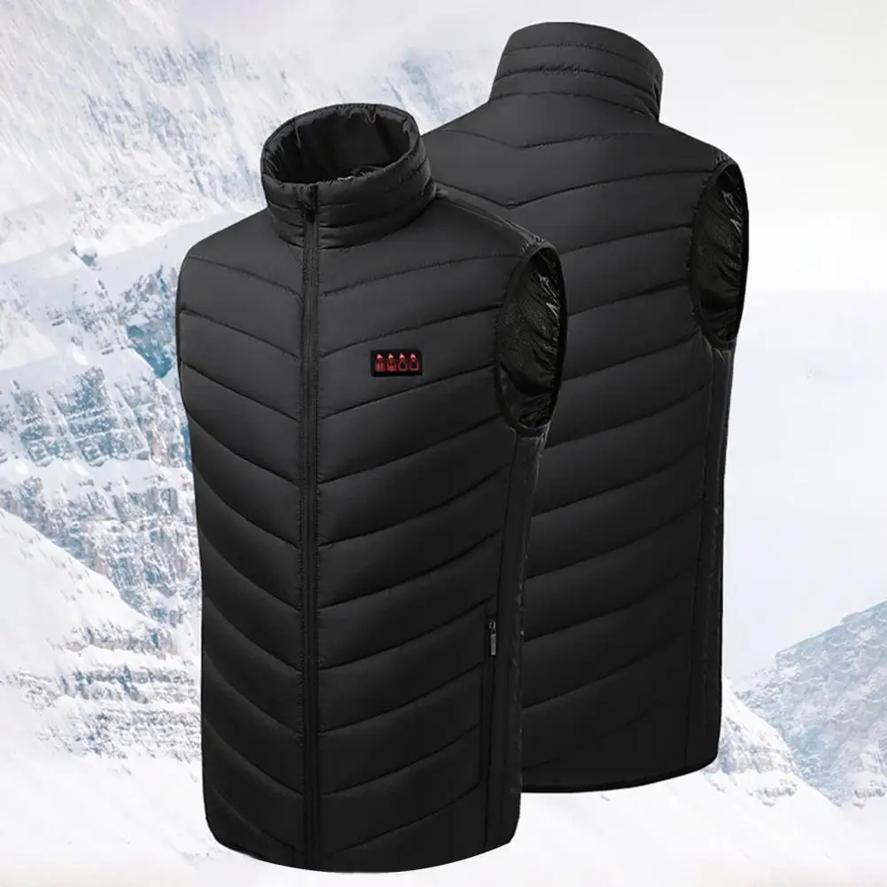 

Advanced Technology Vest Winter Usb Vest Jacket for Men Women Windproof Electric Waistcoat Coat with 21 Heating Areas Stand