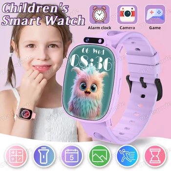 Nuovi bambini Smartwatch 2026 1.9- POLLICI Fotocamera Torcia Multi Giochi Calcolatrice Monitor del Sonno Smartwatch per Bambini Regalo Ragazzi Ragazze