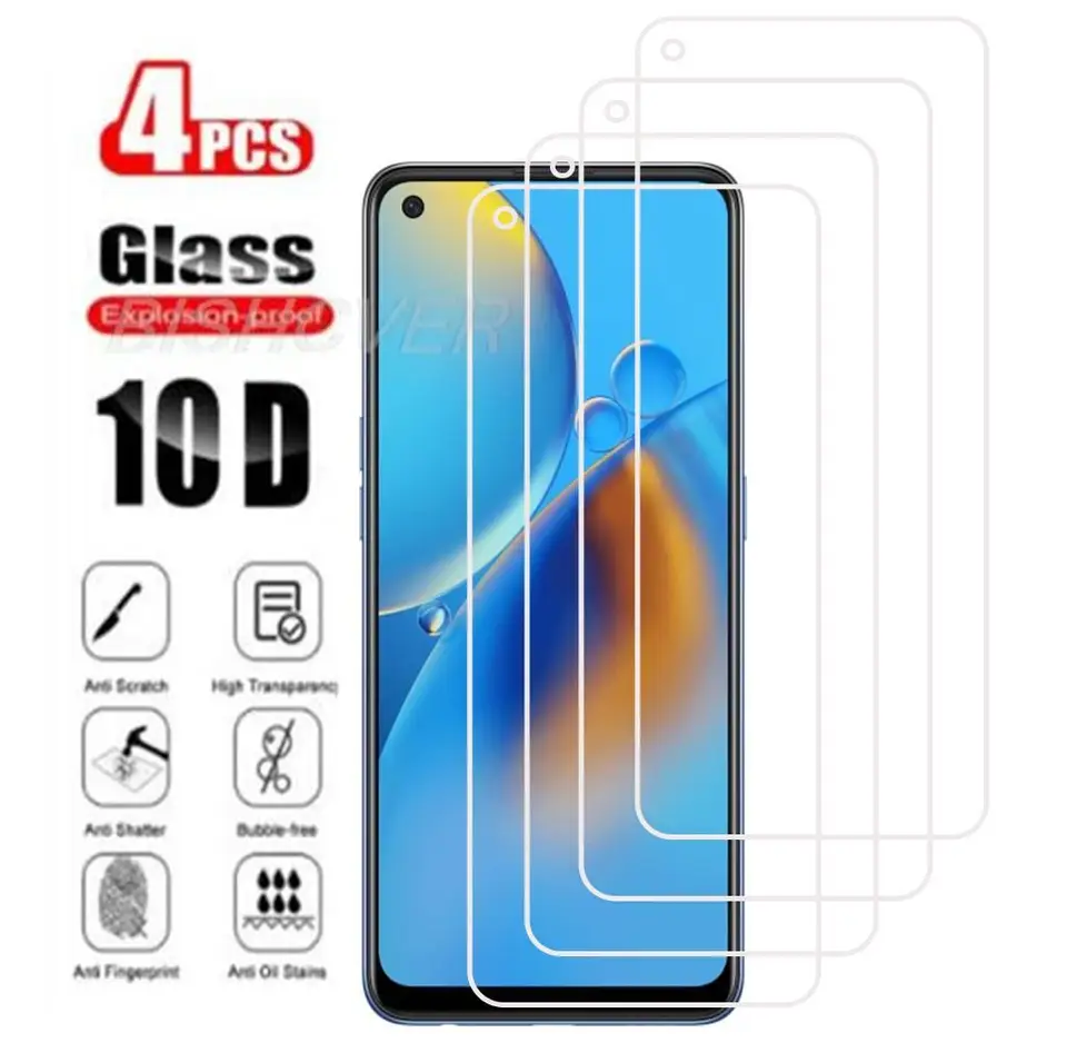 RankOne Custodia per OPPO A74 (4G) (6.43 Inches) Cover Morbida in Silicone TPU - Nero