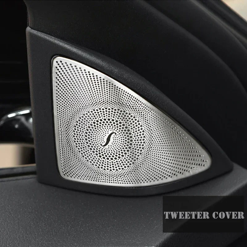 Car Door Audio Cover for Mercedes Benz S class S320 S350 W222 car door audio cover