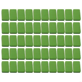 Gomme per lavagna EVA piccole da 50 pezzi con gomme per pulire lavagna in feltro