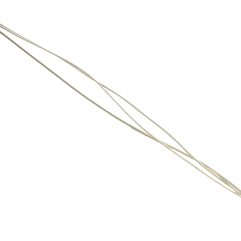 

6 Pcs/Set Nylon Classical Guitar Strings Replacement Accessories Normal Tension Light Classic Guitar Clear Nylon Silver Strings