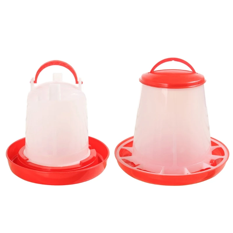 Poultry Feeder and Waterer Combo 3.3Lbs 0.26 Gallon