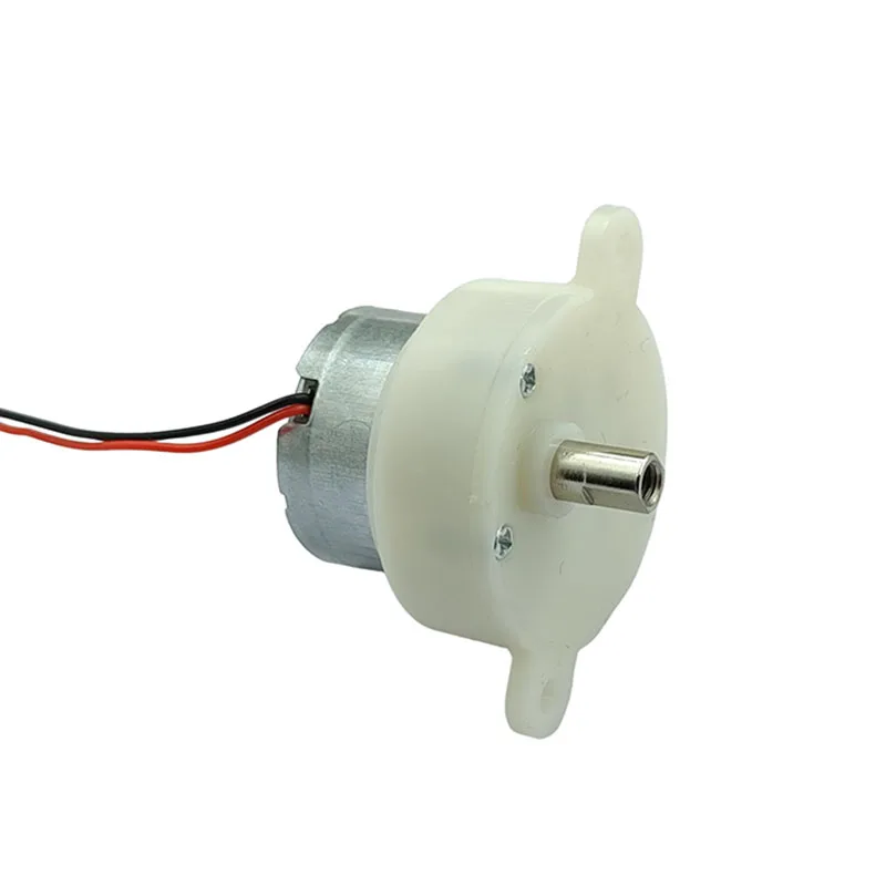 DC 3V-7.4V 5V 12RPM Slow Speed Mini 300 Gear Motor Micro 32mm Plastic Gearbox Gear Reduction Motor DIY Stage Lights Toy Model