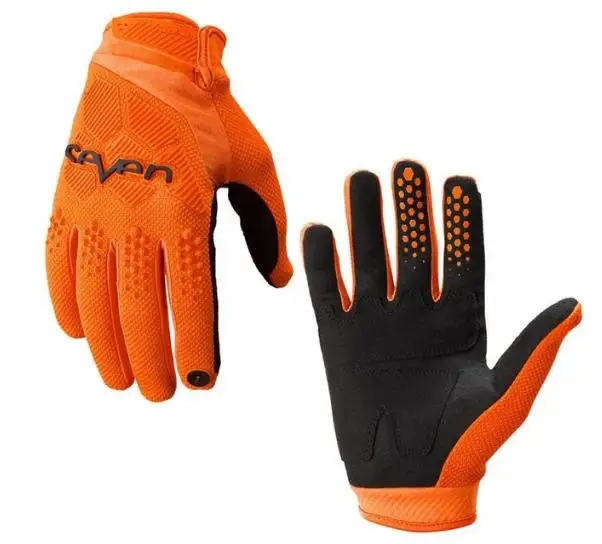 Leather Motorcycle Gloves Cycling Gloves Riding Outdoor Protective Mountain Bike Off-road Motorcycle Gloves
