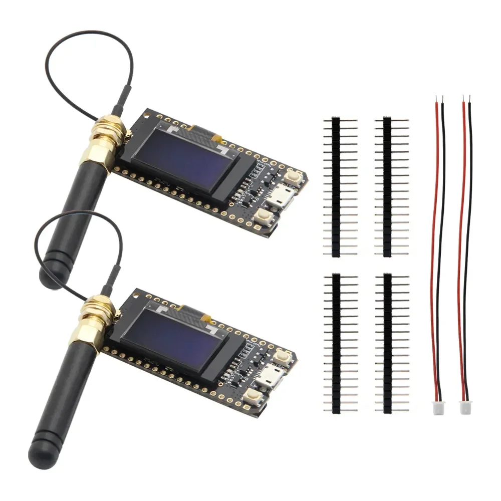 LILYGO®와이파이 무선 블루투스 모듈, 아두이노 개발 보드, 0.96 인치 OLED 스크린 지지대, LoRa V1.3, ESP32, SX1276, 868/915Mhz