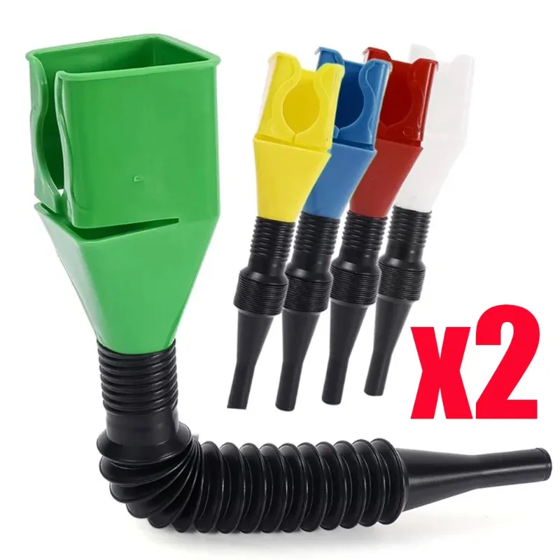 

Telescopic Oil Funnel Car Refueling Funnel Universal Engine Oil Gasoline Filter Transfer Funnels Tool Foldable Portable Funnels