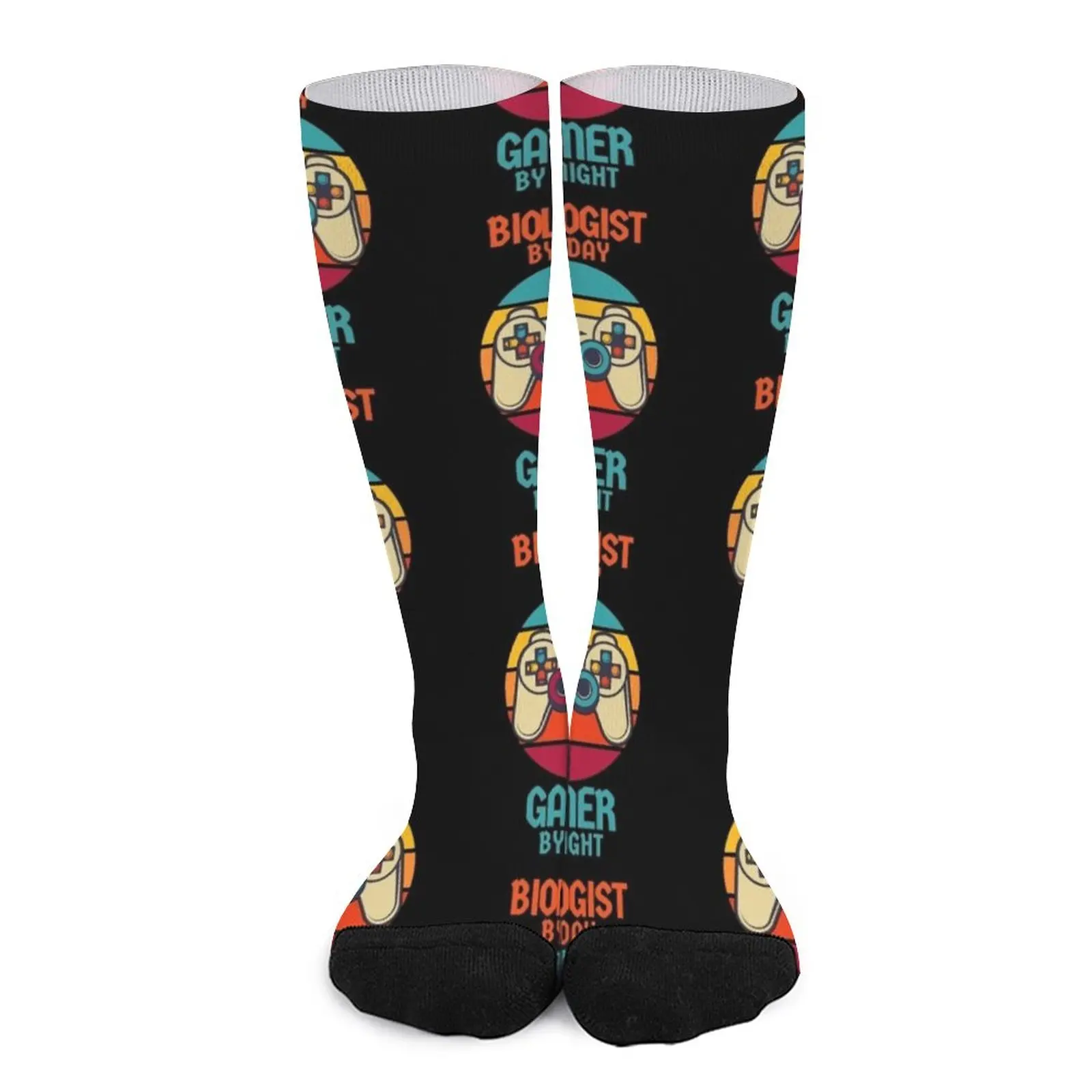 Biologist Gamer Socks valentines day gift for boyfriend Christmas cute socks Run magicka gamer bundle