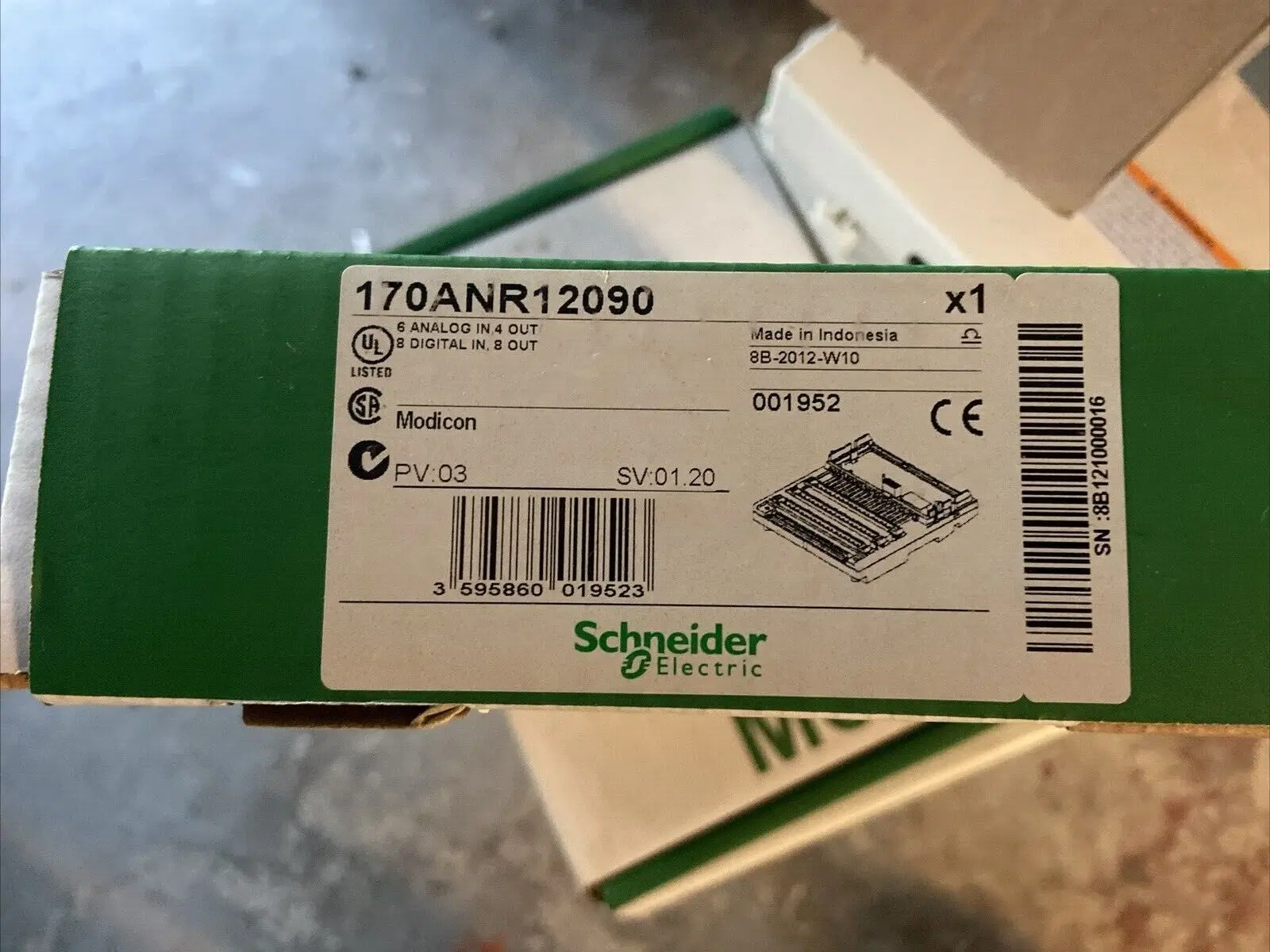 

New In Box Schneider 170ANR12090 PLC I/O Module 170ANR12090 Expedited Shipping