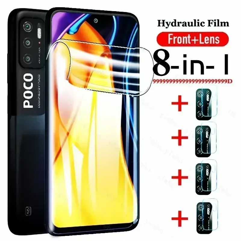 

Гидрогелевая пленка Poko M3 Pro Poco F3 X3 Pro, Защитное стекло для экрана Xiaomi Poco X4 NFC M3Pro 5G Pocco Pocophone X3Pro X F M 4 5