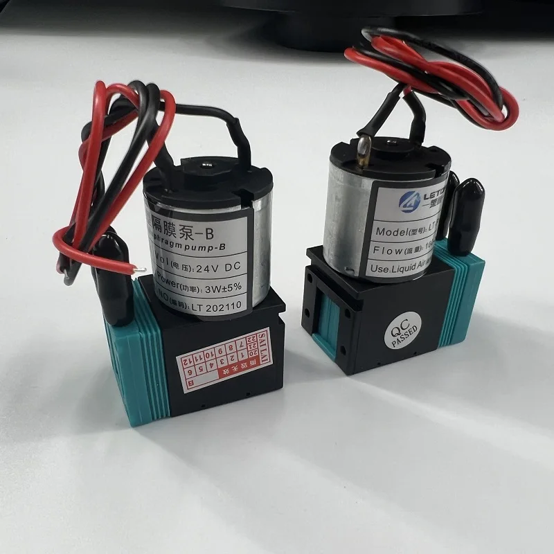 Envio Gratuito de Peças Letop Impressora a Jato de Tinta Peças Sobresselentes Solvente Bomba de Impressora 3w 24v dc 100ml200ml Pequena Bomba de Tinta Letop o - Imagem 5
