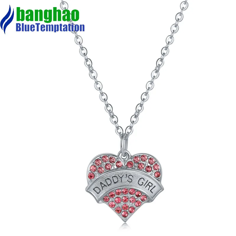 

wholesale DIY Necklace pendant for Women Zircon Jewelry charms Necklace Heart Mermaid Accessories Birthday Gift NK131