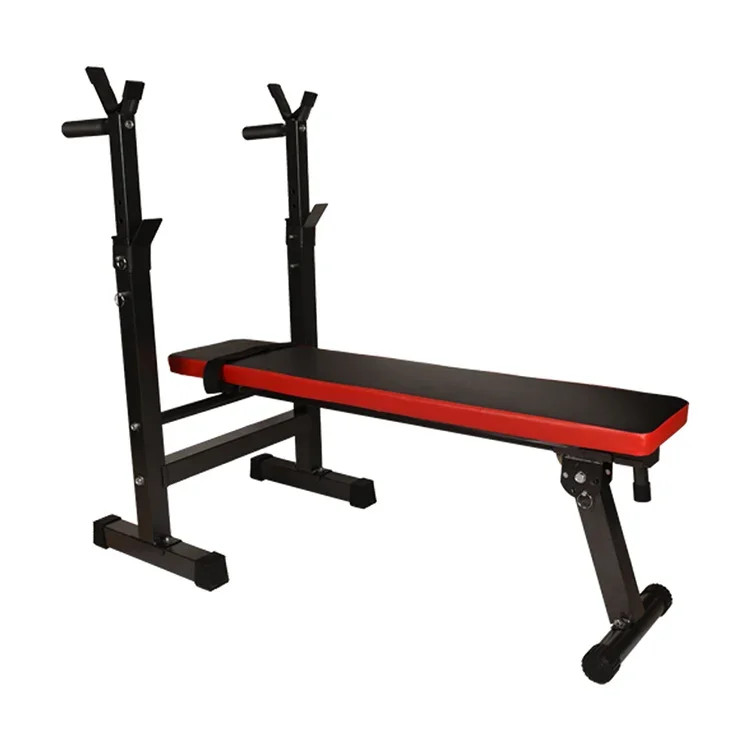 Factory Supply Customized Multifunction Fitness Equipment Adjustable Folding Weightlifting Bed