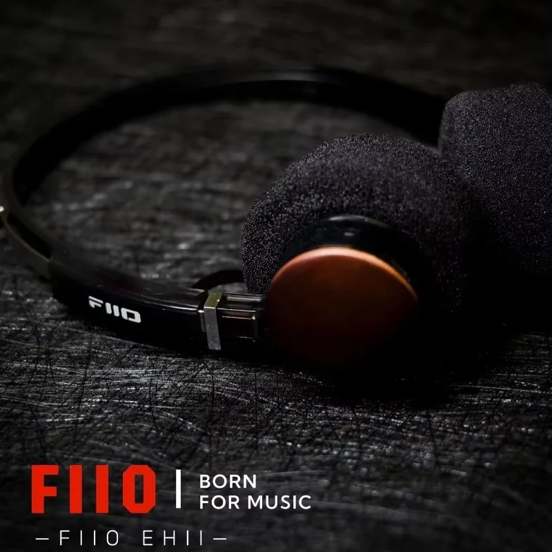FiiO EH11 레트로 블루투스 헤드폰 빈티지 오버이어 디자인 40mm 다이나믹 드라이버 딥 베이스 무선 헤드셋 (음악용)