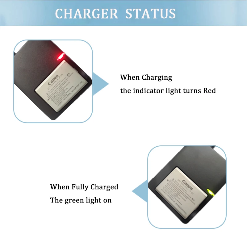 Battery Charger LC-E5/LC-E5C Battery Charger For Canon LP-E5 EOS Kiss Kiss X2 Kiss X3 Rebel T1i Rebel XS Rebel Xsi 450D 500D 1000D Camera charger adapter battery charger adapter