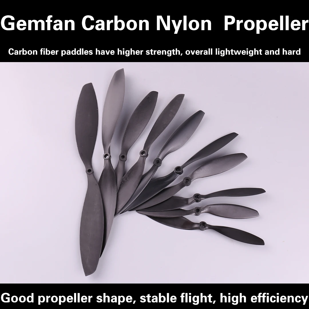 Hot New Arrival 1pair Gemfan Carbon Nylon CW/CCW Propeller Blades Prop ...
