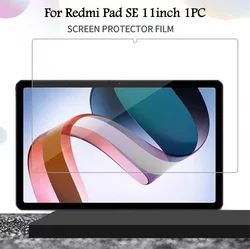 Smart Protective Case with Auto Sleep/Wake Feature - Durable Kids Cover for Redmi Pad SE 11 inch (1PC Tempered Glass)