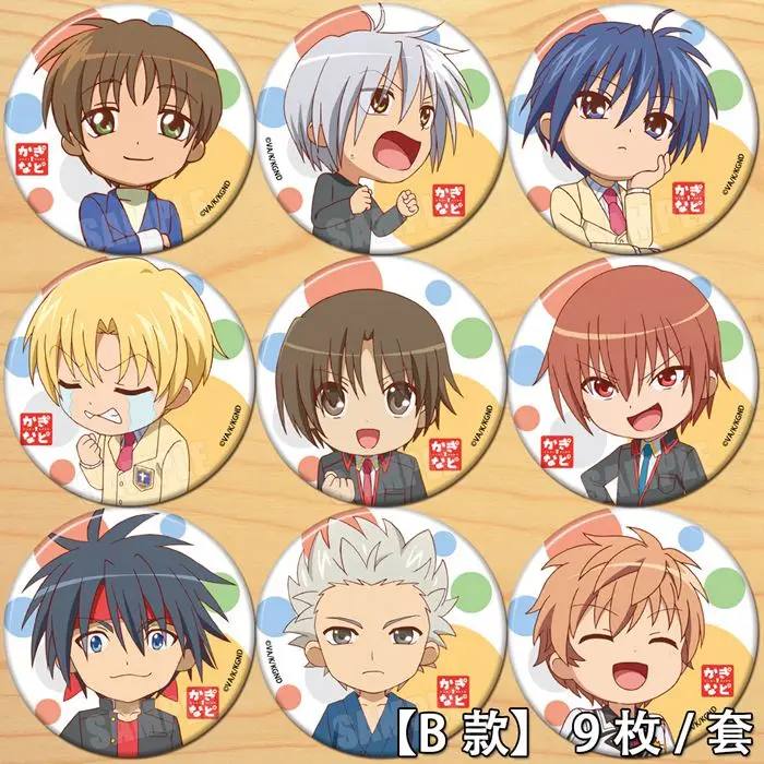

Anime CLANNAD 58mm Figure Badge Round Brooch Pin Gifts Kids Collection Toy 1033