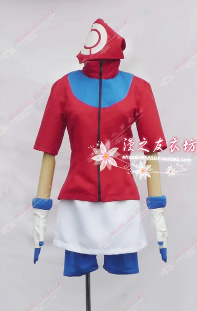 weefgetouw Schrijfmachine Samengroeiing Anime Pokemon May Cosplay Costume - Cosplay Costumes - AliExpress