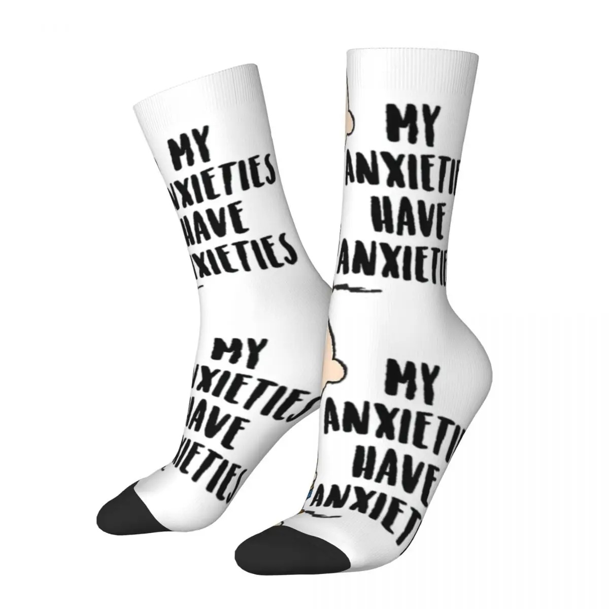 Calcetines especiales de Navidad de Peanuts, Charlie Brown y Snoopy, calcetines para hombre y mujer, calcetines locos de primavera, verano, otoño e invierno, calcetines de tubo medio, regalo