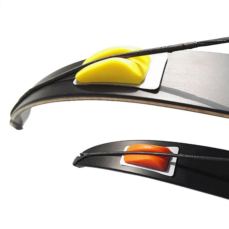 Archery Dampener 2pcs Recurve Bow Limbsaver Soft Rubber Limb Vibration Dampener Shock Absorption Stabilizer 40mm