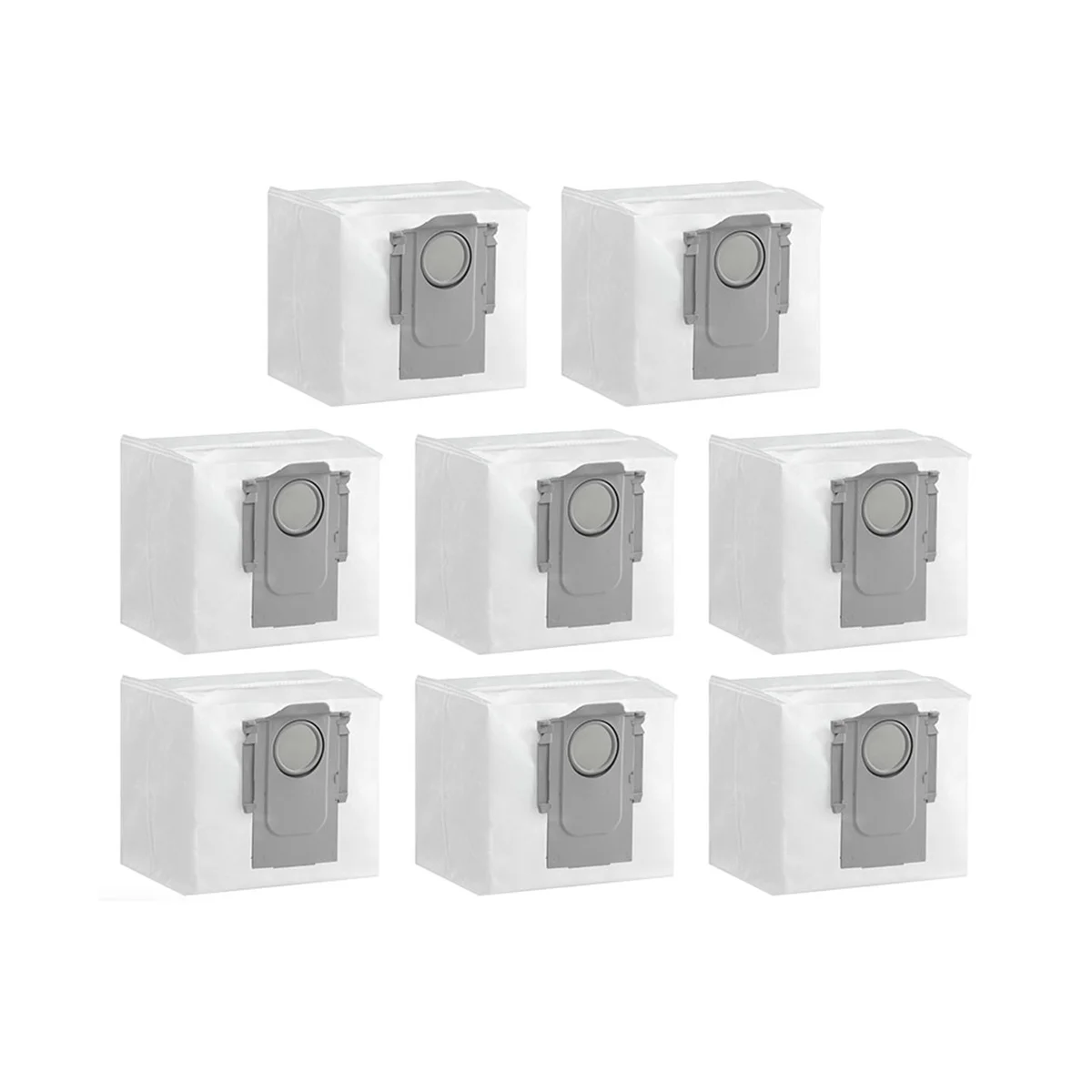 

8PCS for Xiaomi Roborock Q5+ / Q7+ / Q7 Max+ / Roborock S7 Maxv Ultra / G10S / T8 Plus Robot Vacuum Spare Part Dust Bag