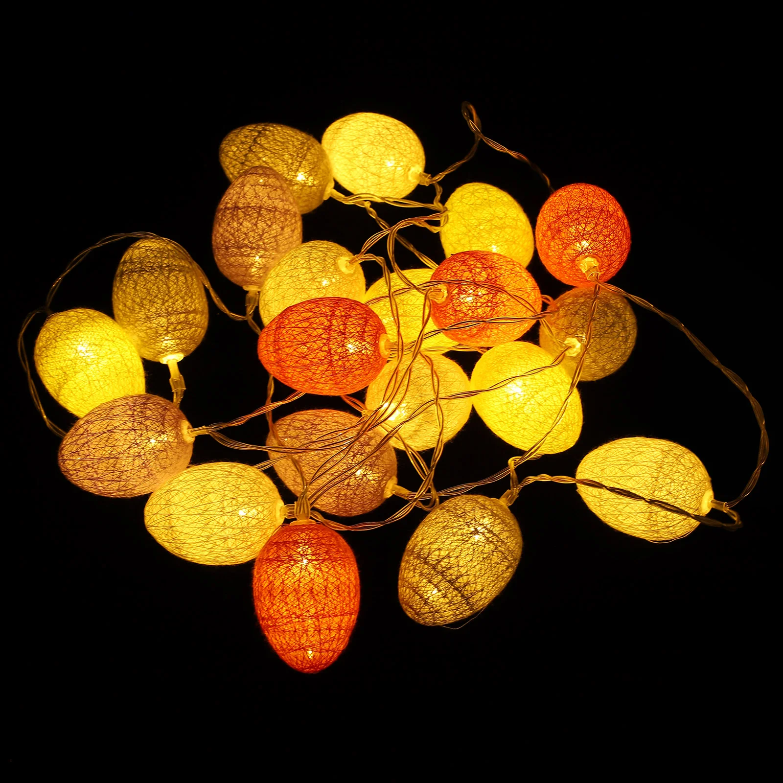 

1 Set Easter Eggs String Light LED String Lights Easter Decoration (No Bettery)