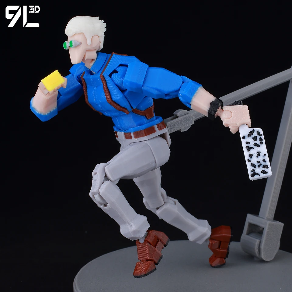 9L3D T13 Nanami Kento Battle Pose Figure JJK Anime Action Model
