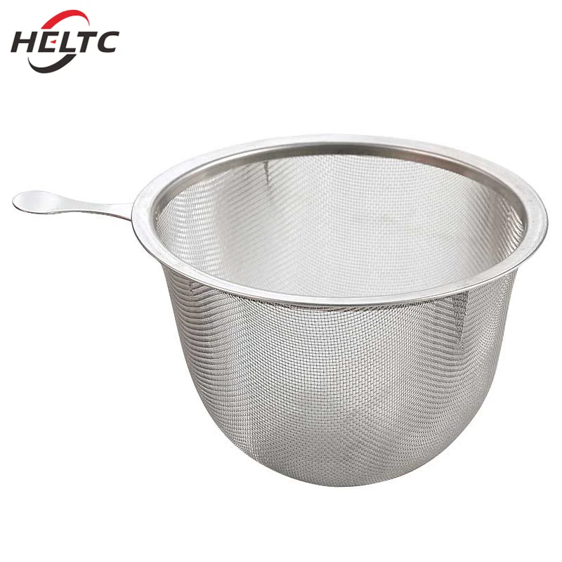 Description Picture 3 of item1Pc Fine Tea Strainer Filters Stainless Steel Mesh Tea Infuser Colander Reusable Teapot Infuser With Handle Tea Cup Filter
