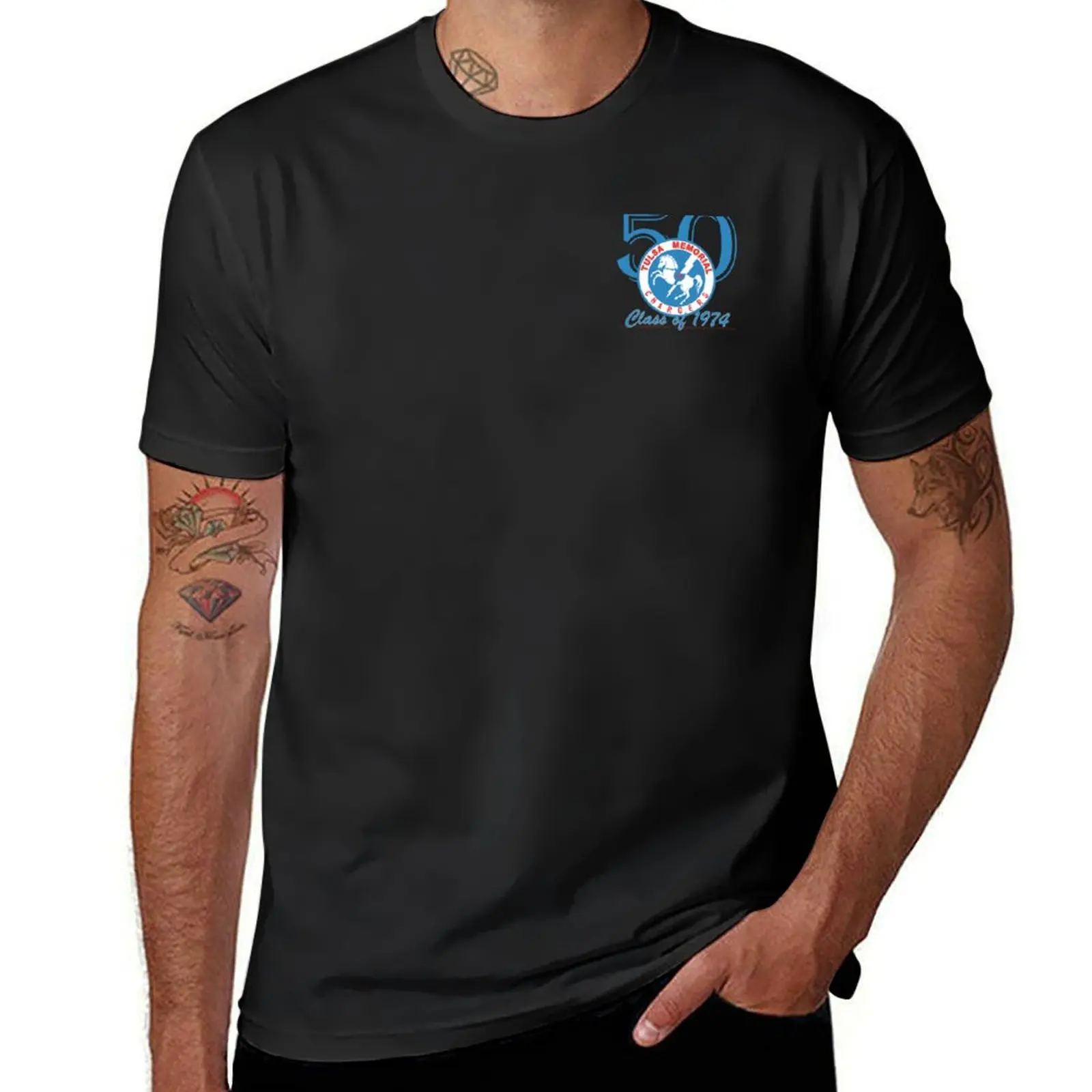 

Tulsa Memorial Class of '74 T-Shirt sports fans blanks vintage clothes t shirts for men