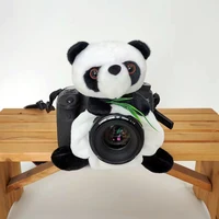 Camera companion Fuzzy Cartoons Animal Lens Buddy Photography Accessories Newborn photography props 1