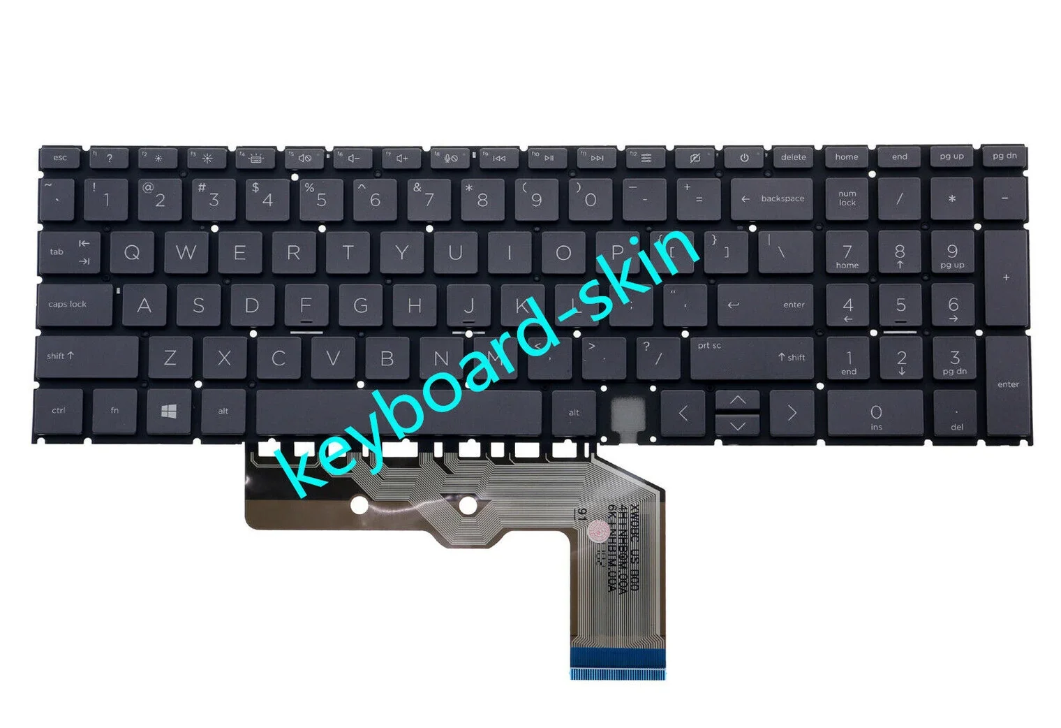Teclado Retroiluminado Preto dos Eua sem Moldura para hp Envy X360 15-ee 15-ee1083cl 15m-ee 15m-ee0013dx Series Novo - Imagem 4
