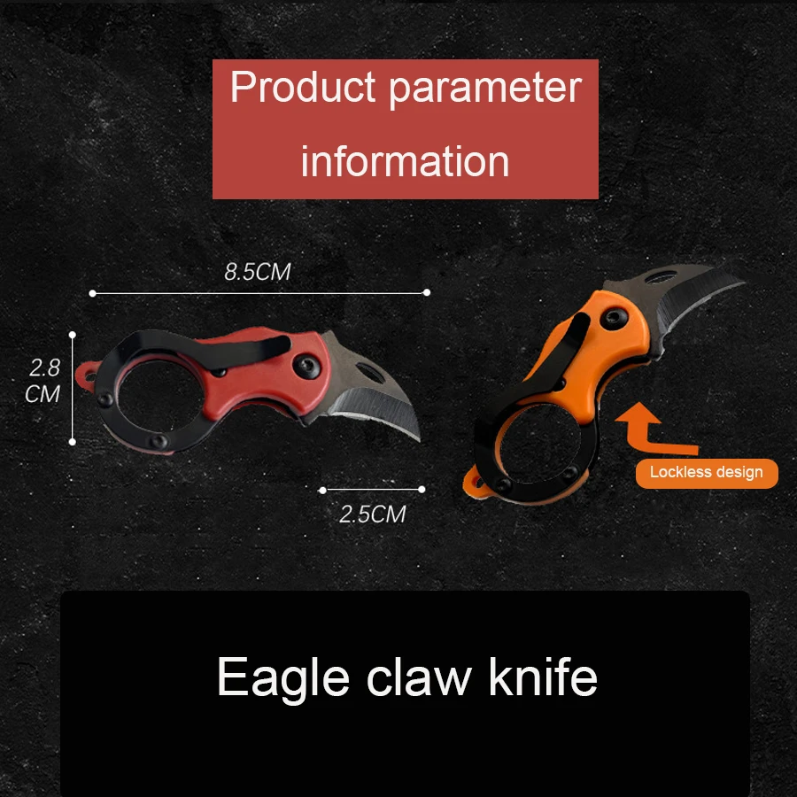 Mini Folding Knife Portable Pocket Knife daily carrying camping food processing outdoor equipment